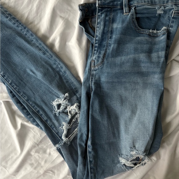 American Eagle Outfitters Denim - American Eagle Outfitters Light Blue Denim